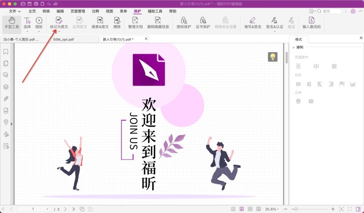 Mac系統(tǒng)PDF文件如何標(biāo)記密文