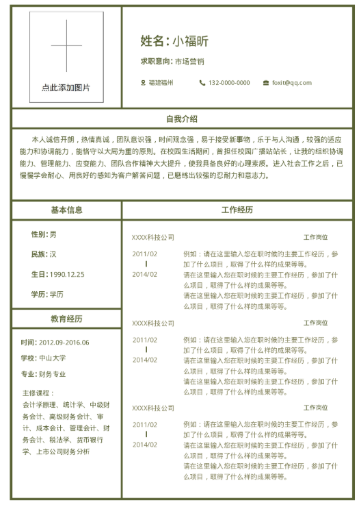福昕云模板告訴你，如何擁有一份高質(zhì)量的簡(jiǎn)歷
